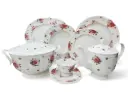 Dinner Set Imperial Collection Thailand Hi Tech Ceramic 85 pieces 12 person