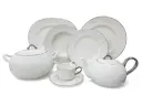 Dinner Set Imperial Collection Thailand Hi Tech Ceramic 85 pieces 12 person