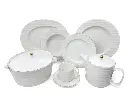 Dinner Set Imperial Collection Thailand Hi Tech Ceramic 85 pieces 12 person