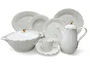 Dinner Set Imperial Collection Thailand Hi Tech Ceramic 85 pieces 12 person