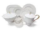 Dinner Set Imperial Collection Thailand Hi Tech Ceramic 85 pieces 12 person