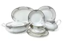 Dinner Set Bone China Elegant Style 61 pieces 8 person