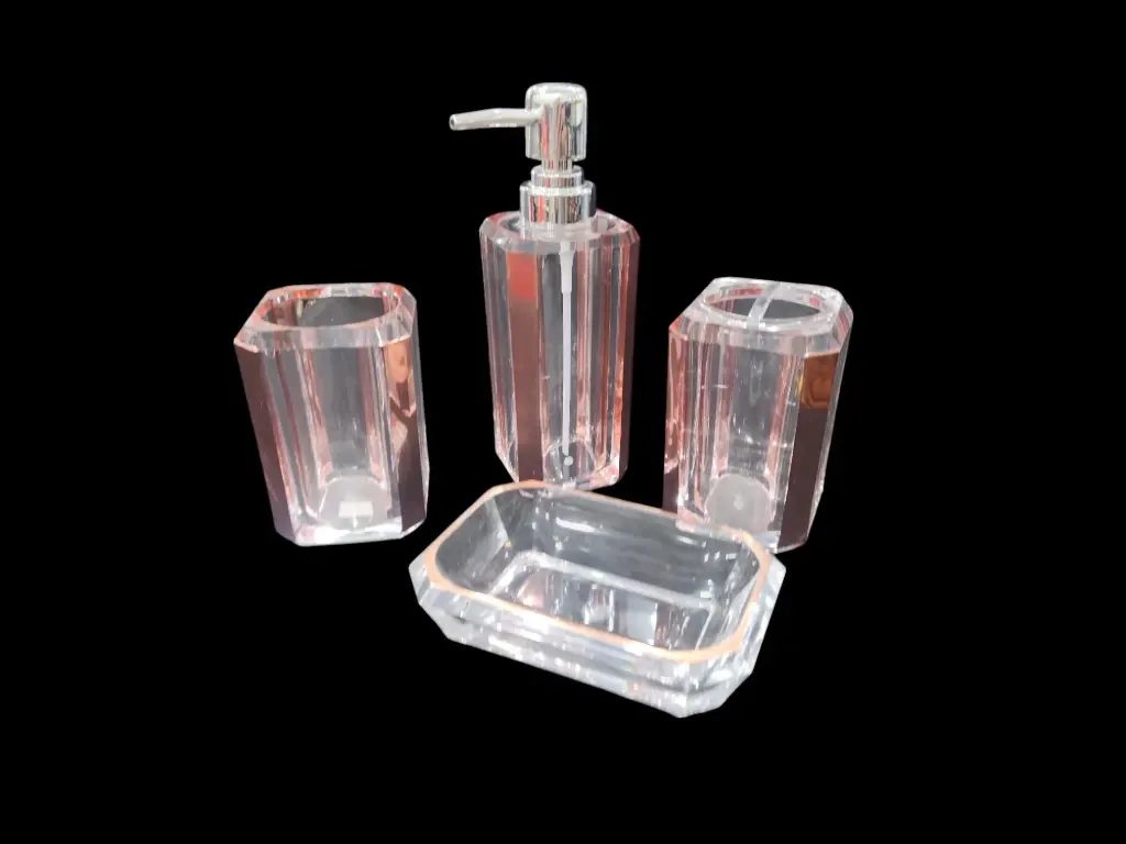 Acrylic  Bath Set