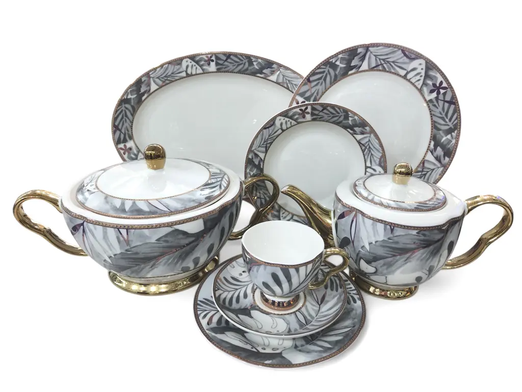 Dinner Set Bone Royal Classic 61 pieces 8 person