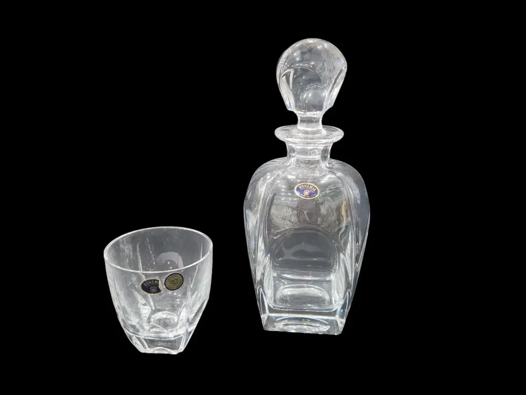 Crystal Bohemia Bottle Set