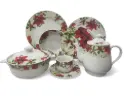 Dinner Set The White House Stoneware 85 pieces 12 person