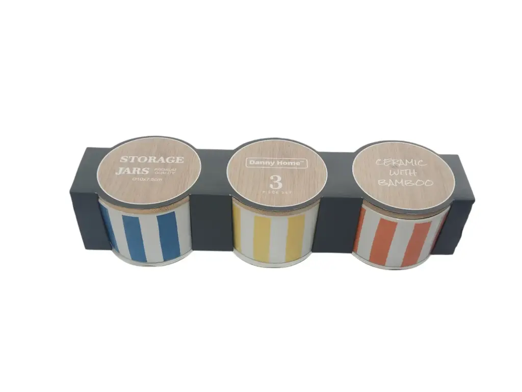 Storage Jar 3 pcs 