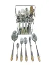 Cutlery Set with stand Alpenberg 26 Pcs 6 Person 
