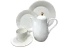 Tea Set Imperial Collection Thailand Hi Tech Ceramic 24 Pieces 6 Person     