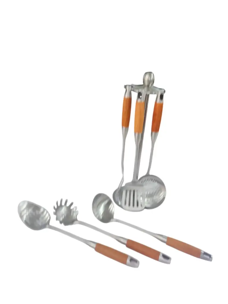Kitchen Set Stainless Steel 7 pcs 