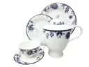 Tea Set Bone China Yamatos Collection 24 Pieces 6 Person 