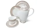 Tea Set Bone China Yamatos Collection 24 Pieces 6 Person