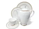 Tea Set Bone China Yamatos Collection 24 Pieces 6 Person