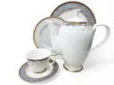 Tea Set Bone China Yamatos Collection 24 Pieces 6 Person