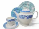 Tea Set Bone China Queen Elizabeth 24 Pieces