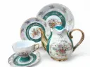 Tea Set Bone China 24 Pieces 6 Perosn