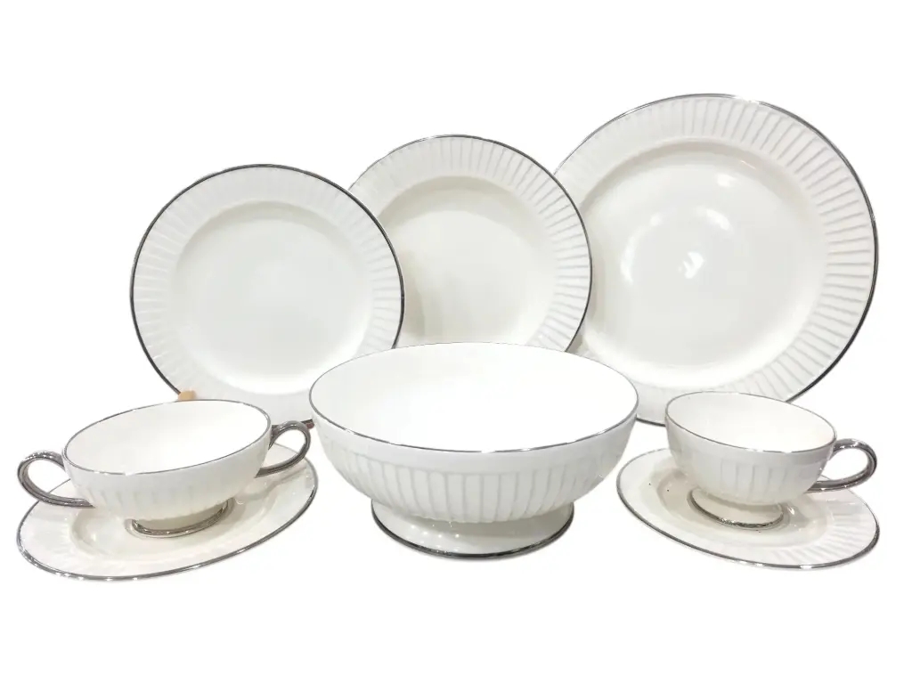 Plate Set Imperial Collection 43 Pieces 6 Person