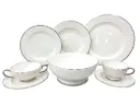 Plate Set Imperial Collection 43 Pieces 6 Person