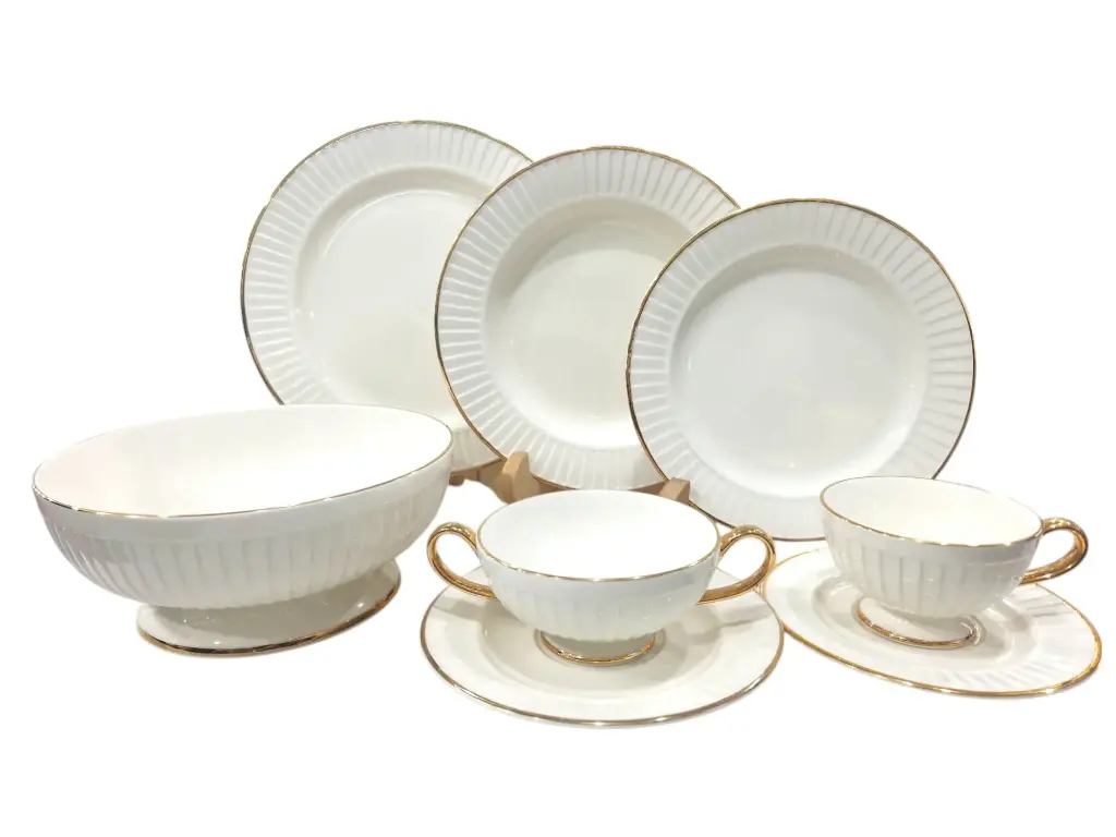 Plate Set Imperial Collection 43 Pieces 6 Person