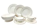 Plate Set Imperial Collection 43 Pieces 6 Person