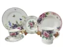 Queen Elizabeth Collection Plate Set 36 Pieces 6 Person