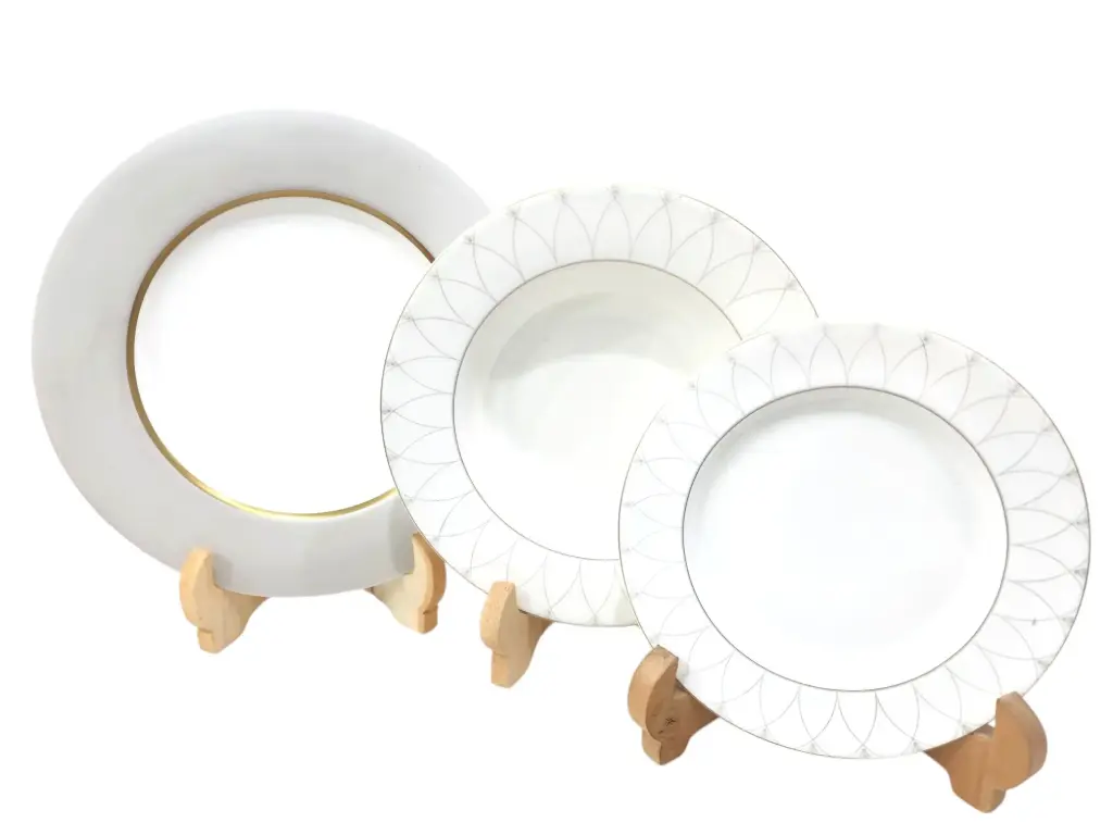 Plate Set Royal Bone Thailand 18 Pieces 6 Person