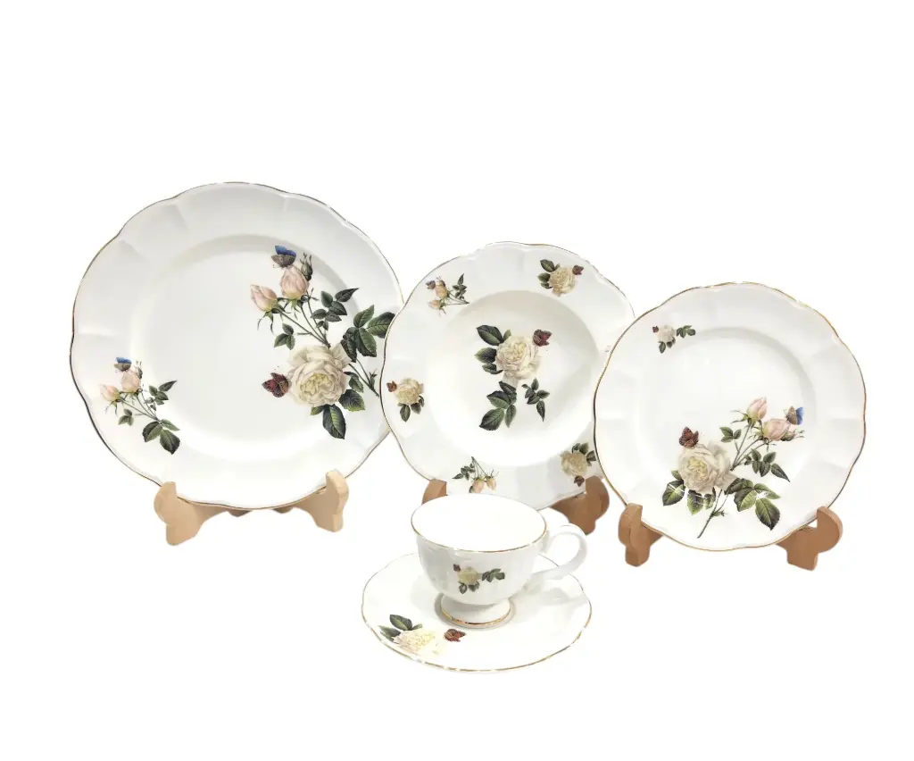 Plate Set Imperial Collection 24 Pieces 6 Person