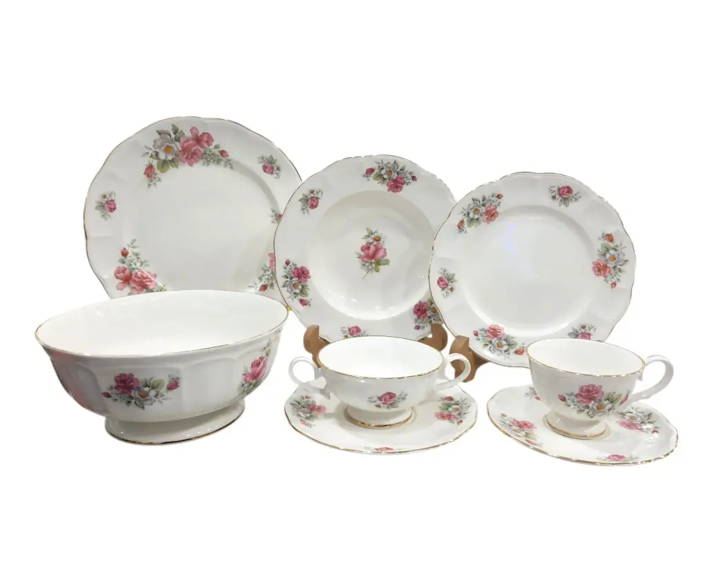 Plate Set Imperial Collection 43 Pieces 6 Person