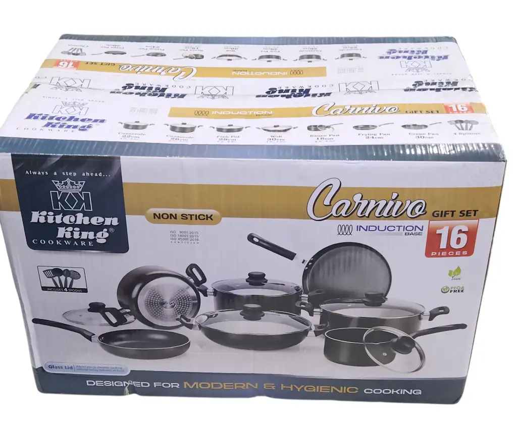 Cooking Set Kitchen King Carnivo induction 16 Pieces 