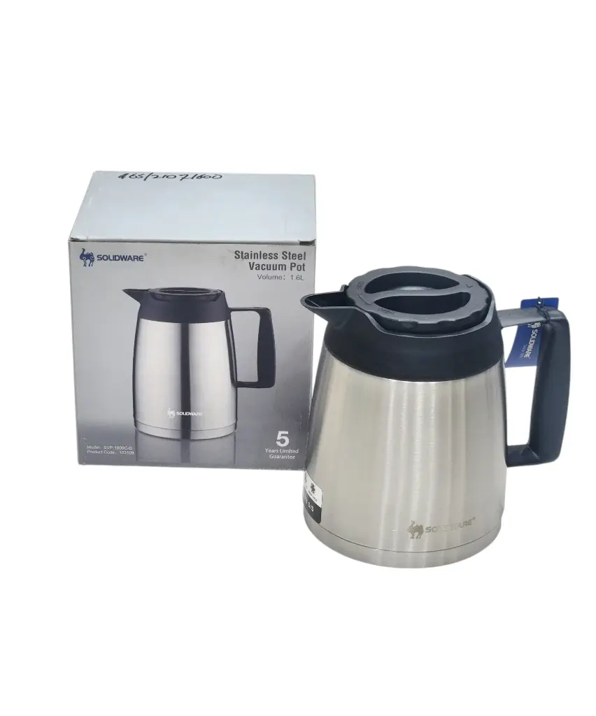 Stainless Steel Vacuum Pot 1.6L Solidware 