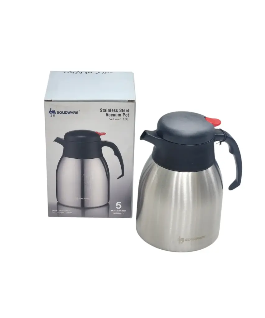 Stainless Steel Vacuum Pot 1.5L Solidware 