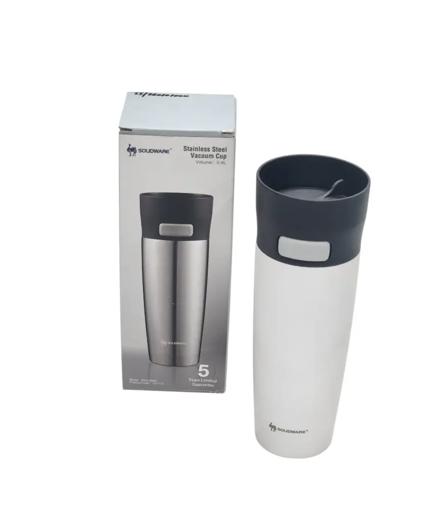 Stainless Steel Vacuum Cup 0.4L Solidware 