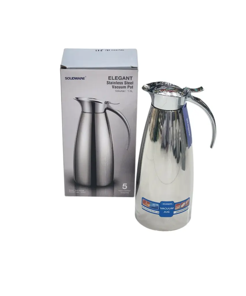 Stainless Steel Vacuum Pot 1.0L Solidware 