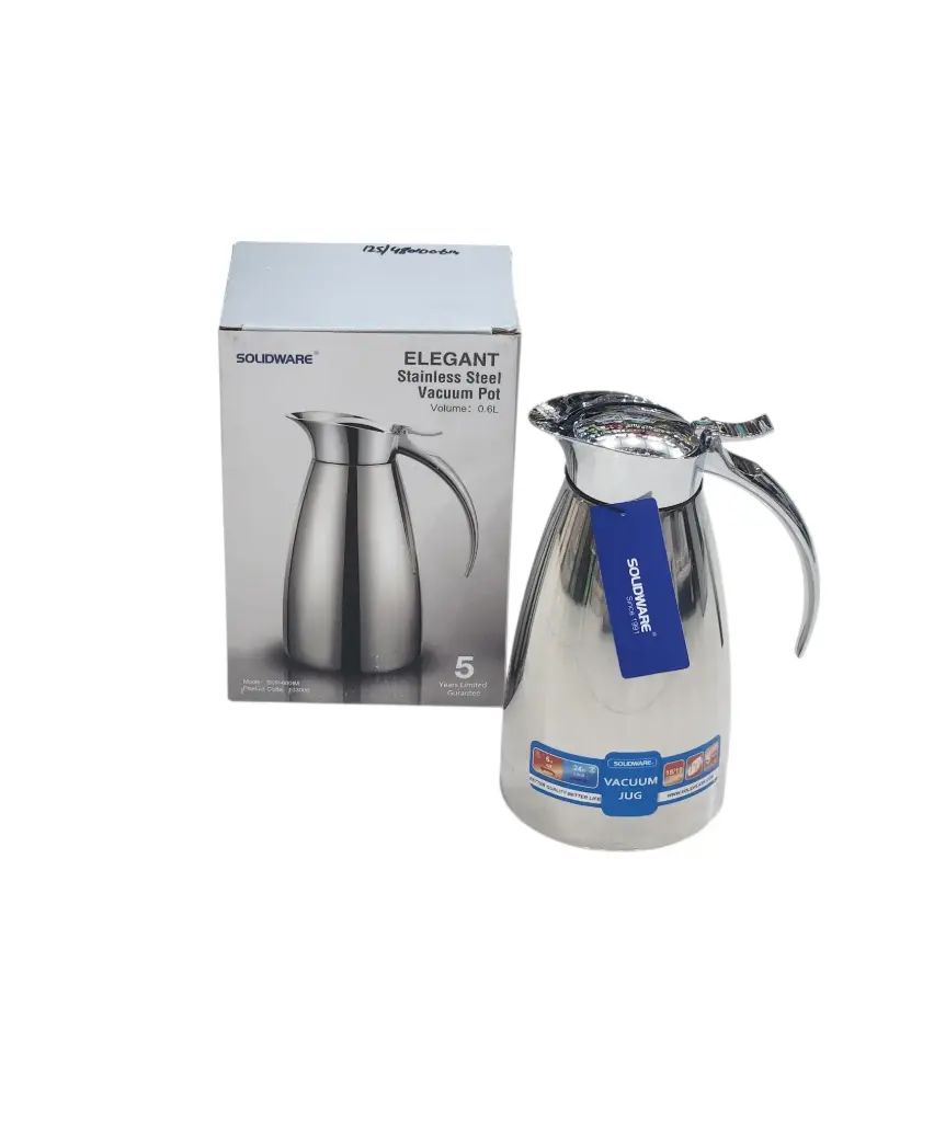 Stainless Steel Vacuum Pot 0.6L Solidware 