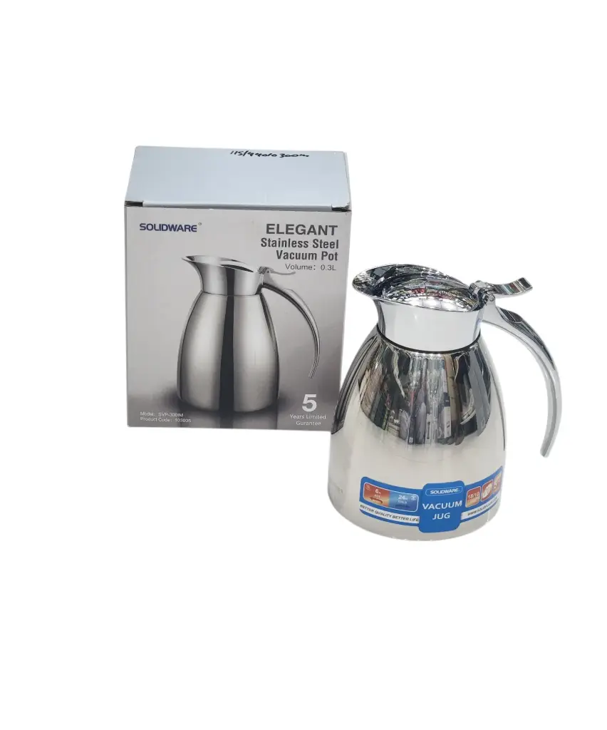 Stainless Steel Vacuum Pot 0.3L Solidware 