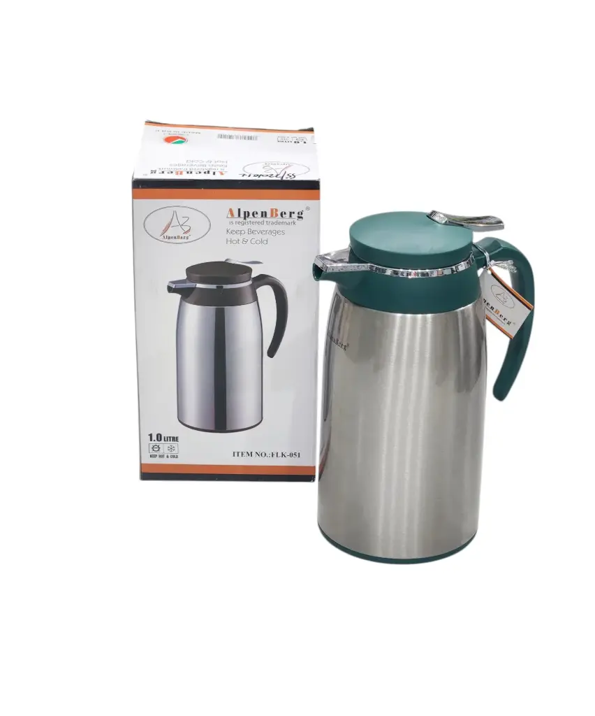  Stainless Steel Vacuum Flask 1.0L Alpenberg