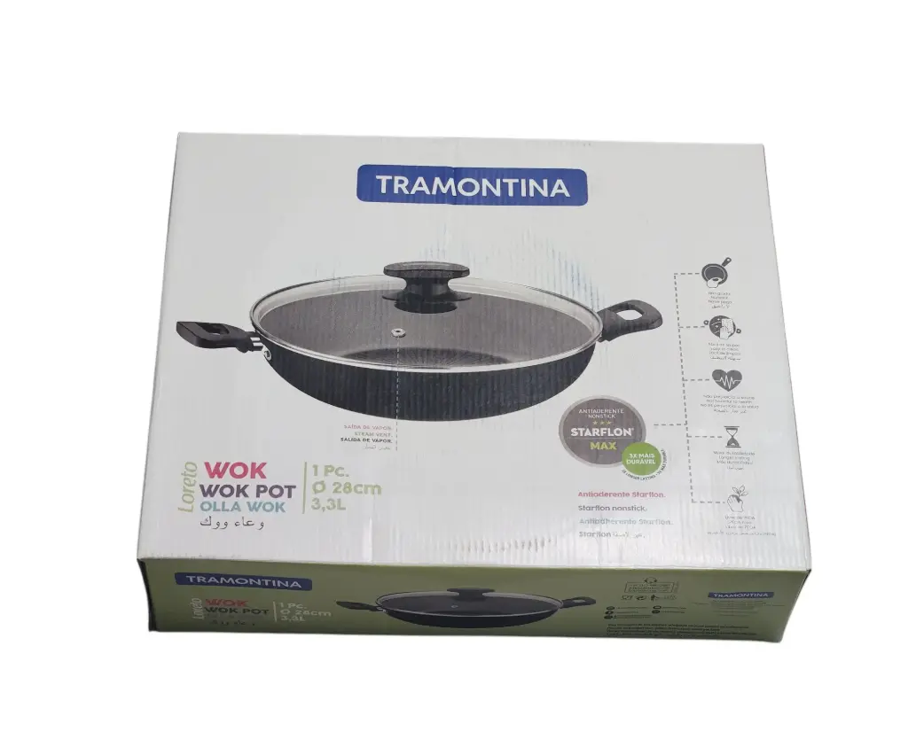 Karahi with Lid 28cm Tramontina