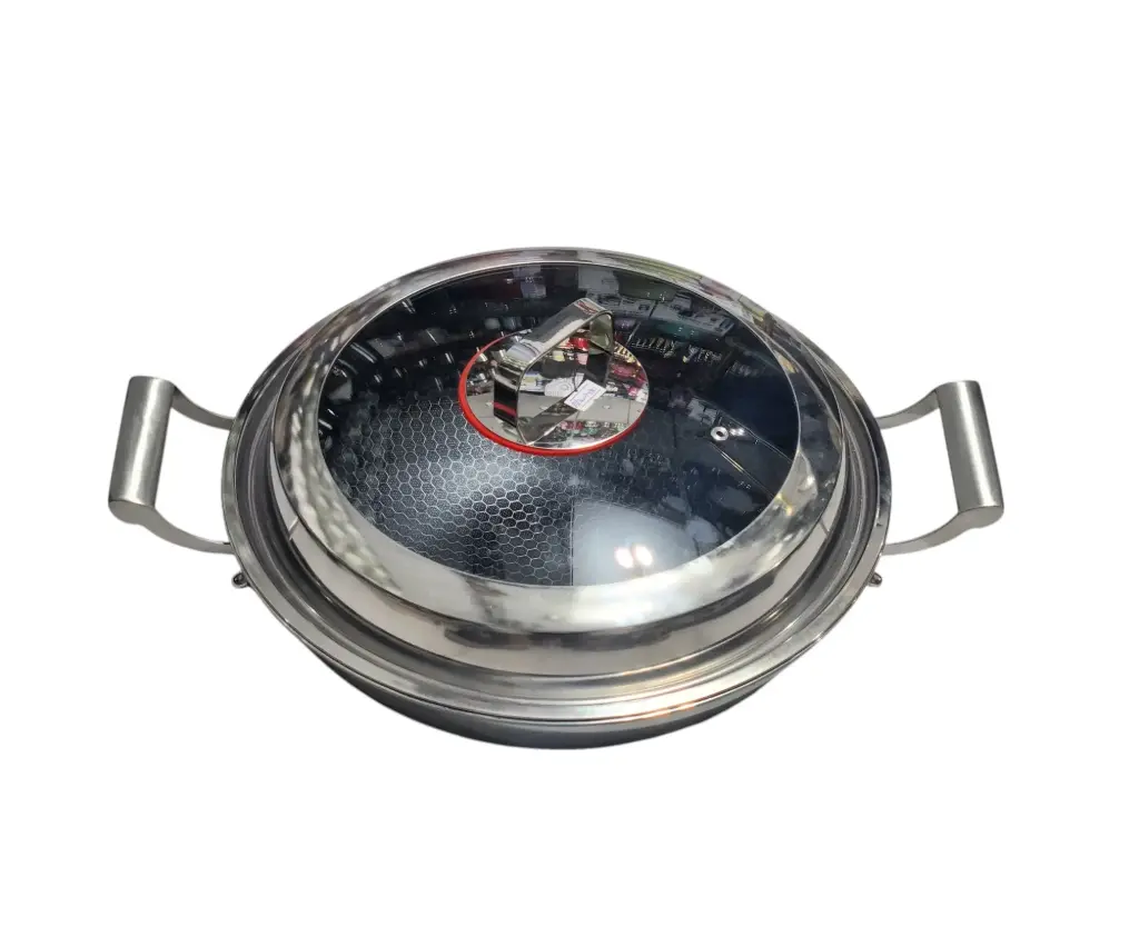 Karahi with Lid 28cm Laser coated 