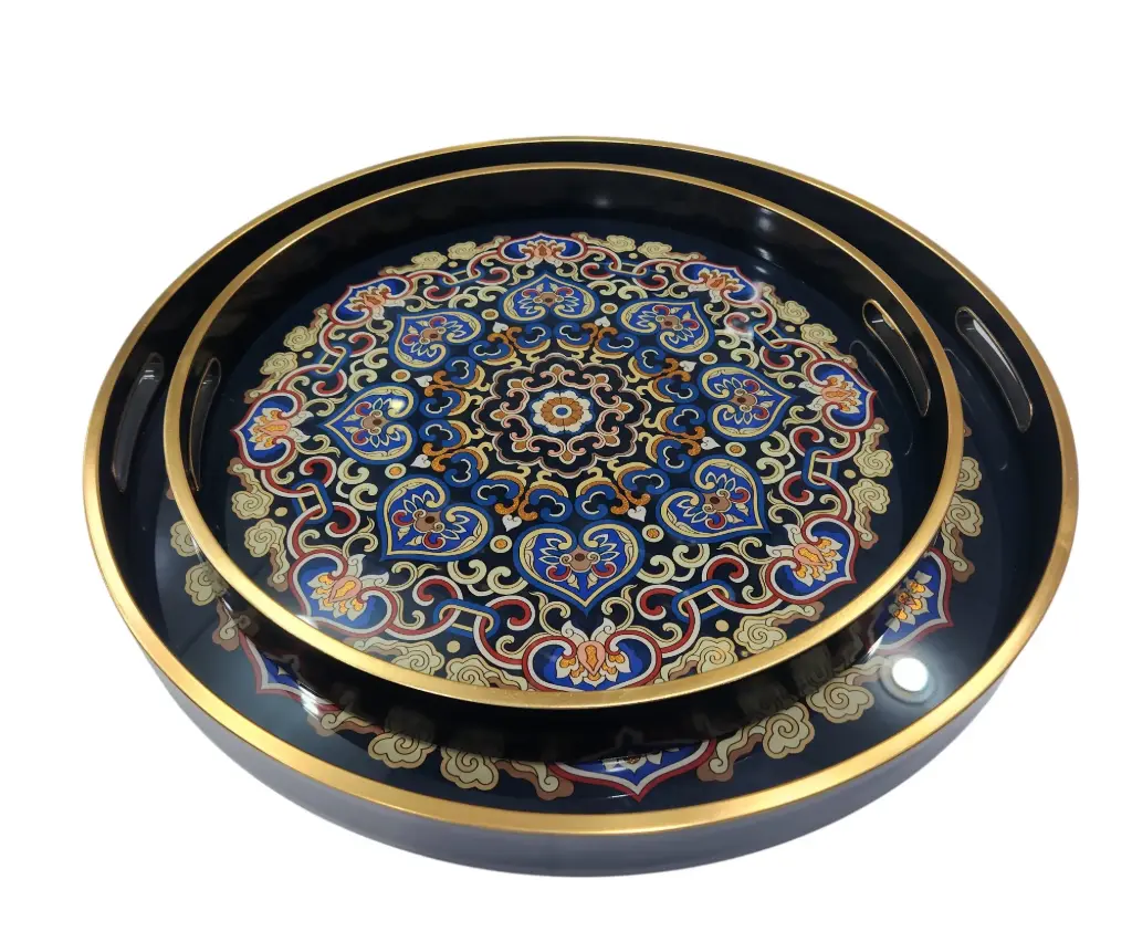  Serving Tray 2pcs Set Angela