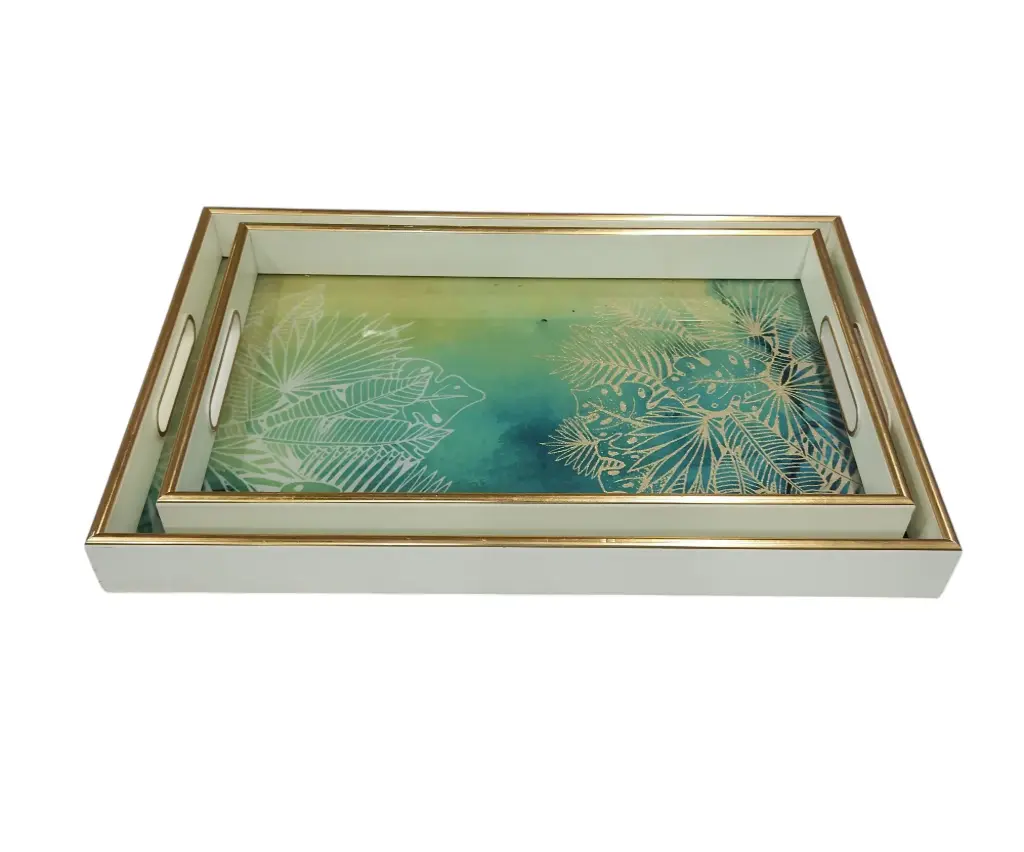  Serving Tray 2pcs Set Angela