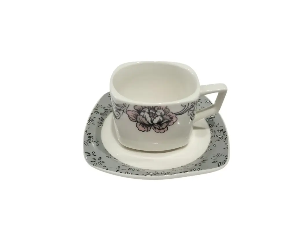Cup & Soccer Bone China 6pcs