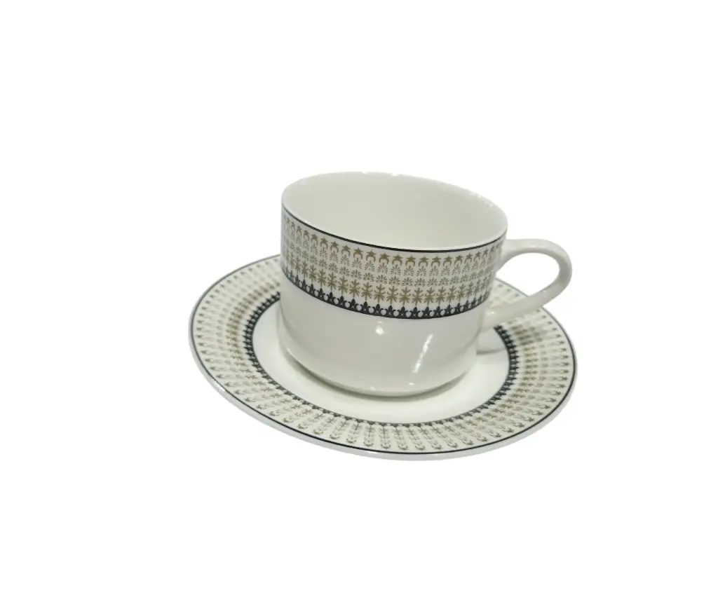 Cup & Soccer Bone China 6pcs 