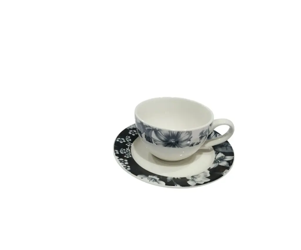 Cup & Soccer Bone China 6pcs