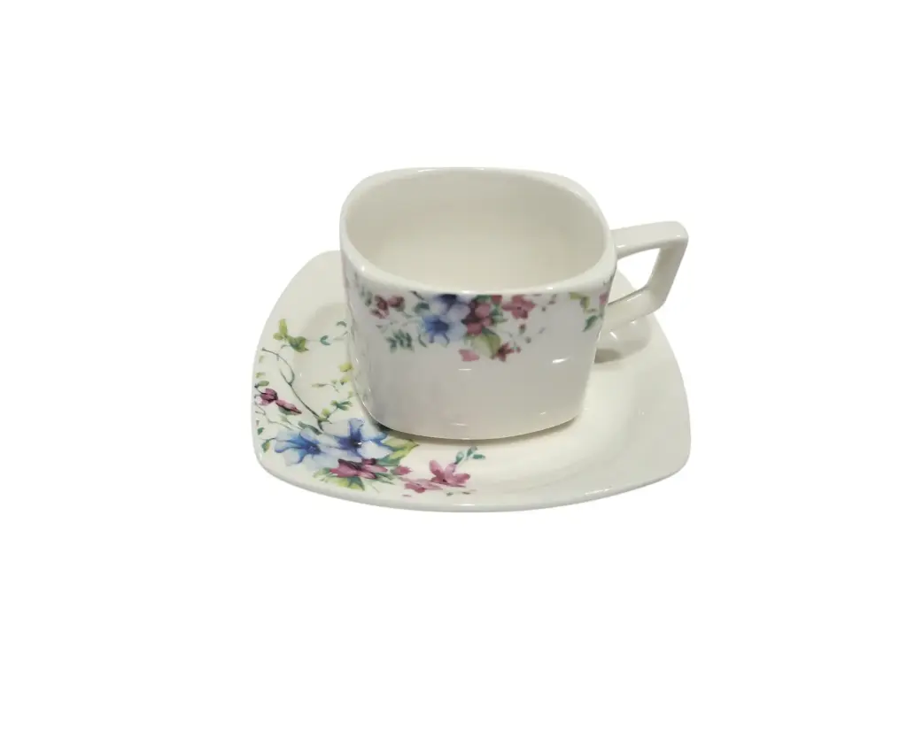 Cup & Soccer Bone China 6pcs