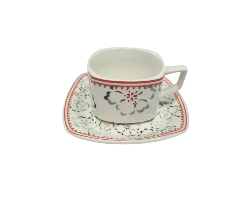 Cup & Soccer Bone China 6pcs