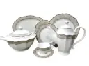 Dinner Set Bone China Yamatos Japan 85 pieces 12 person