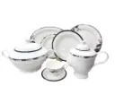 Dinner Set Bone China Yamatos Japan 85 pieces 12 person