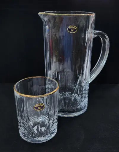 [125/480106000] Water Set Bohemia Copy China Crystal 7pcs 