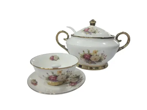 [125/37010103] Soup Set Bone China