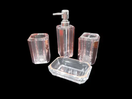 [55/2005294] Acrylic  Bath Set